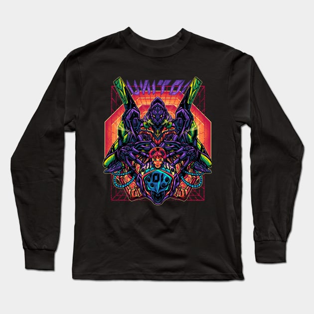 UNIT 01 Long Sleeve T-Shirt by UrifGraphic